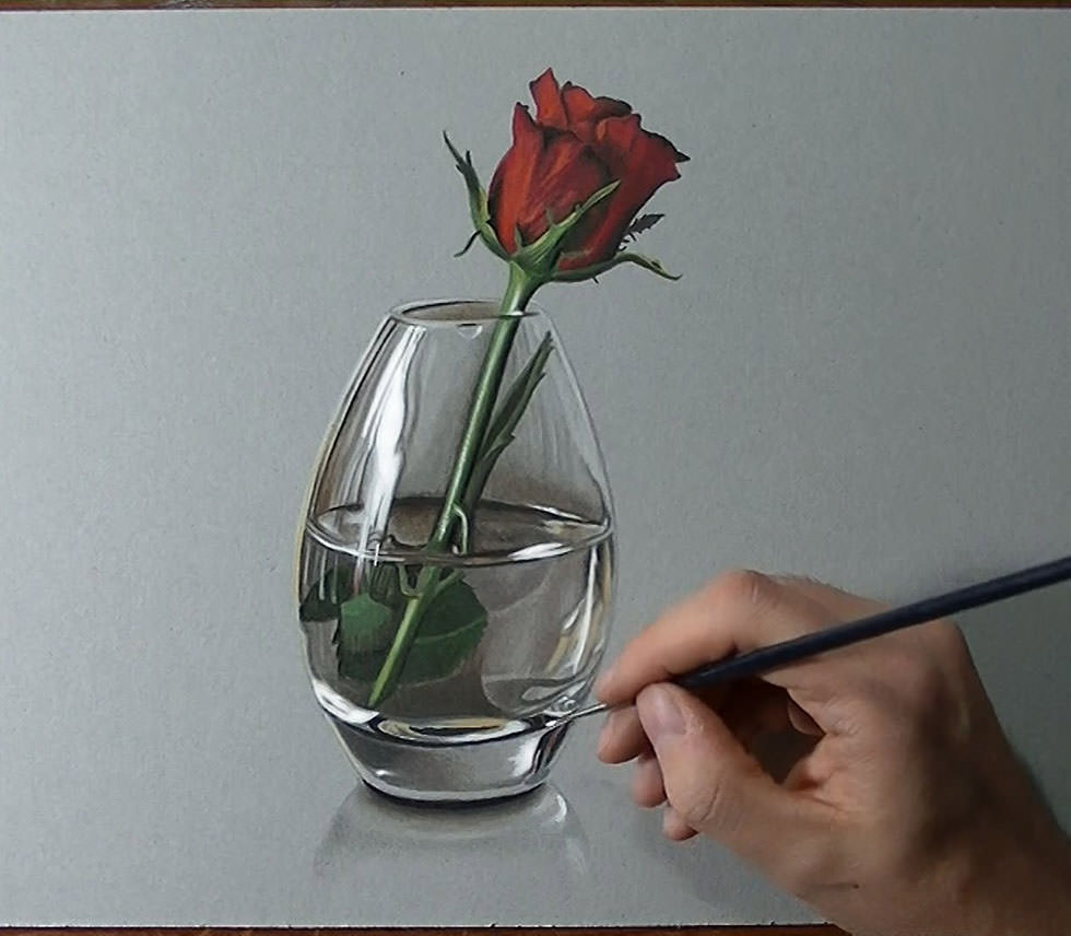16+ Flower Drawings, Pencil Drawings, Sketches | FreeCreatives