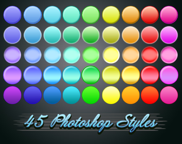 color style for photoshop free download