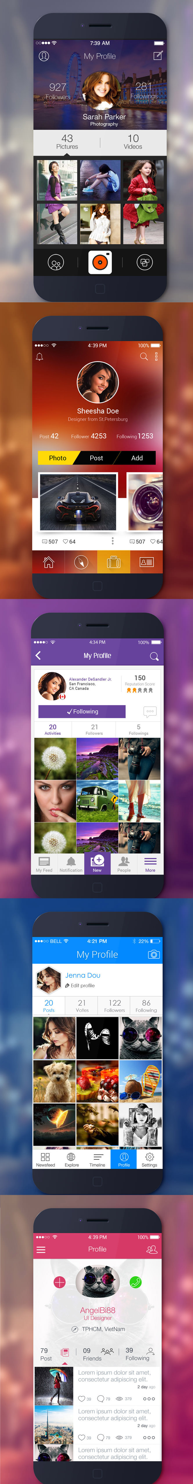 5-App-Profile-UI-PSD
