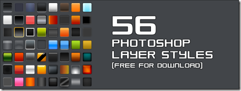 56 Photoshop Layer Styles Free for Download