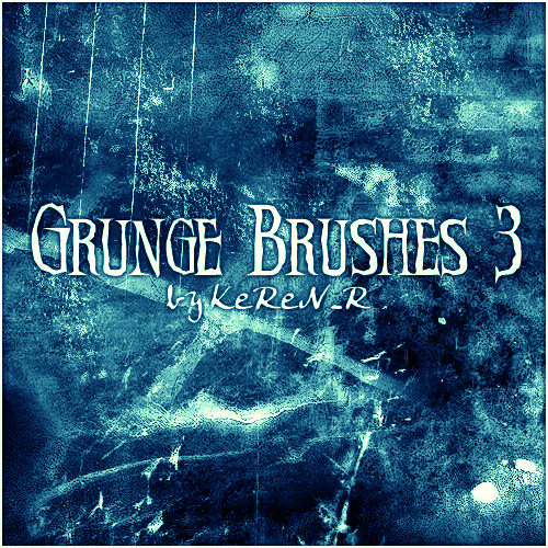 58 Grunge Brushes for Photoshop