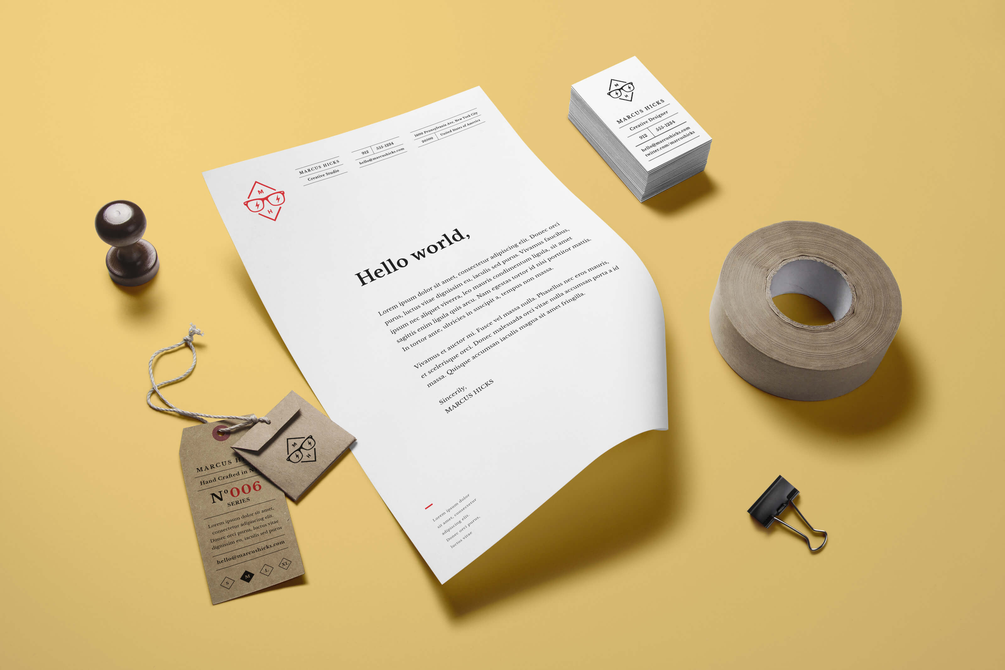 FREE 17+ Stationery Branding Mockups in PSD | InDesign | AI