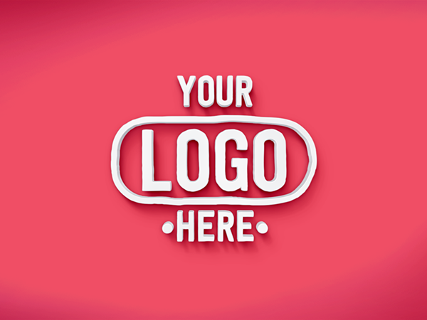 Free 3D Text Logo PSD