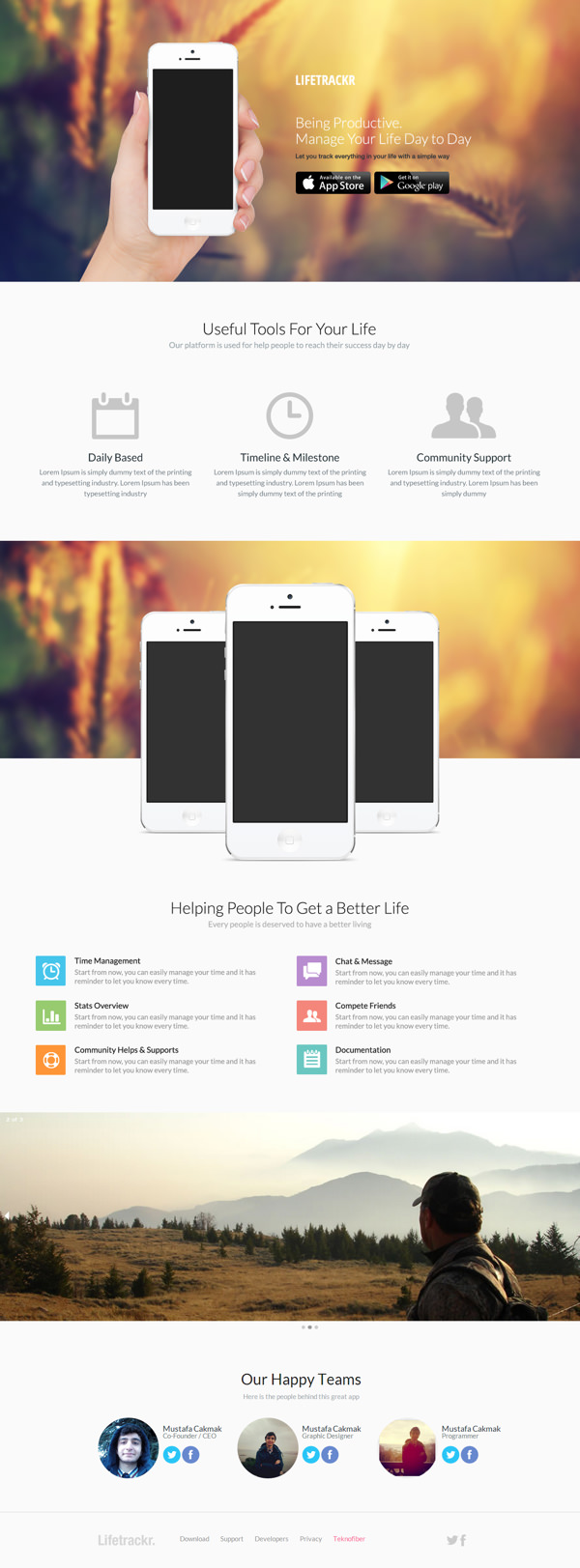 LifeTrackr-–-App-HTML-and-PSD-Template