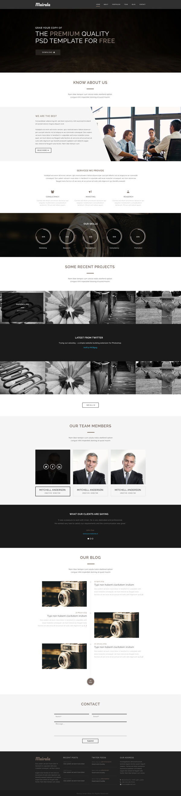 MAIRALA-–-Free-One-Page-Corporate-Agency-PSD-Template