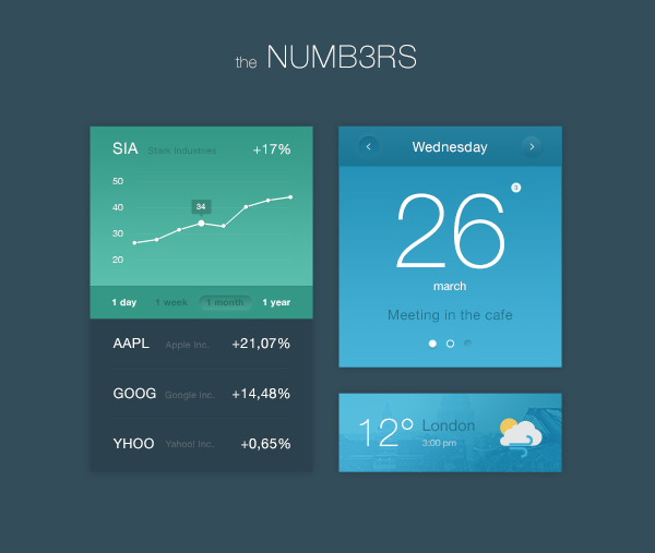 Numbers UI Kit