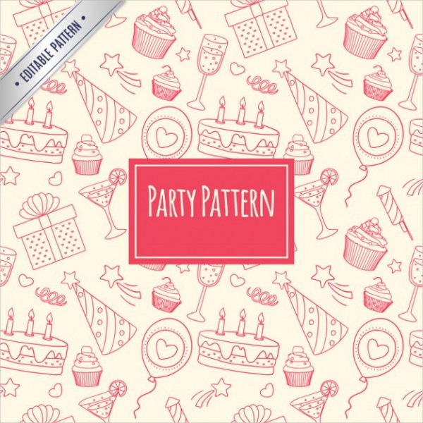 Party Background Pattern