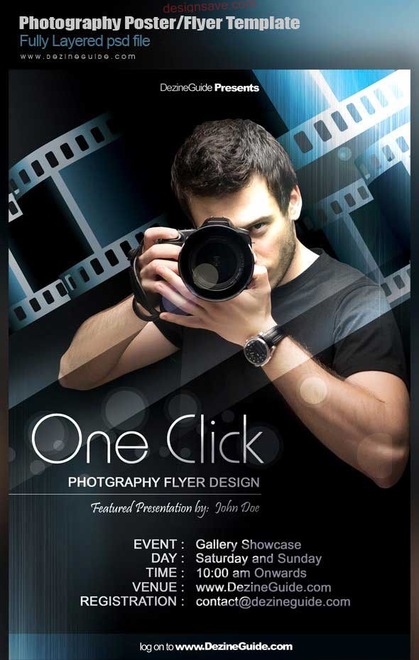 Photography Flyer – Poster Template