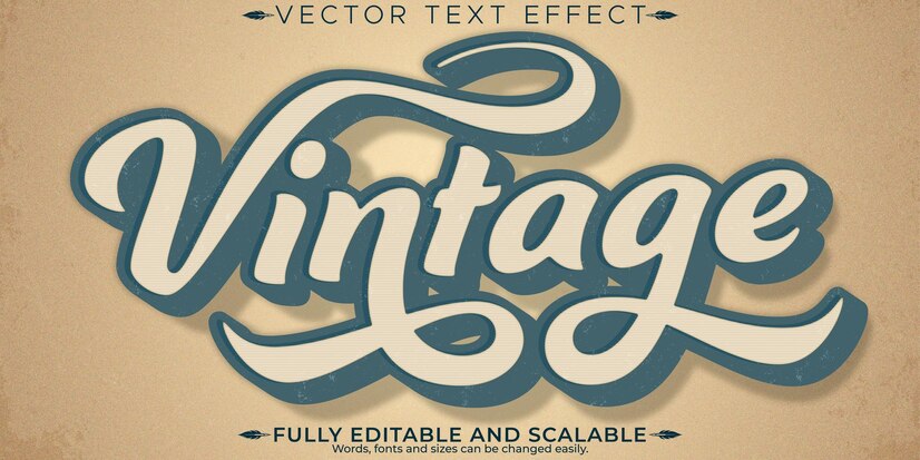 Vintage Typography Images Download Free