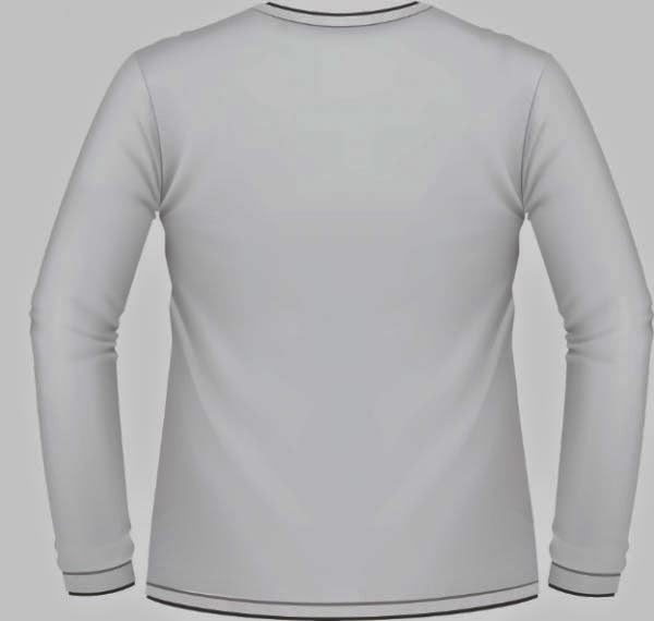 White Sleeve Shirt PSD Template