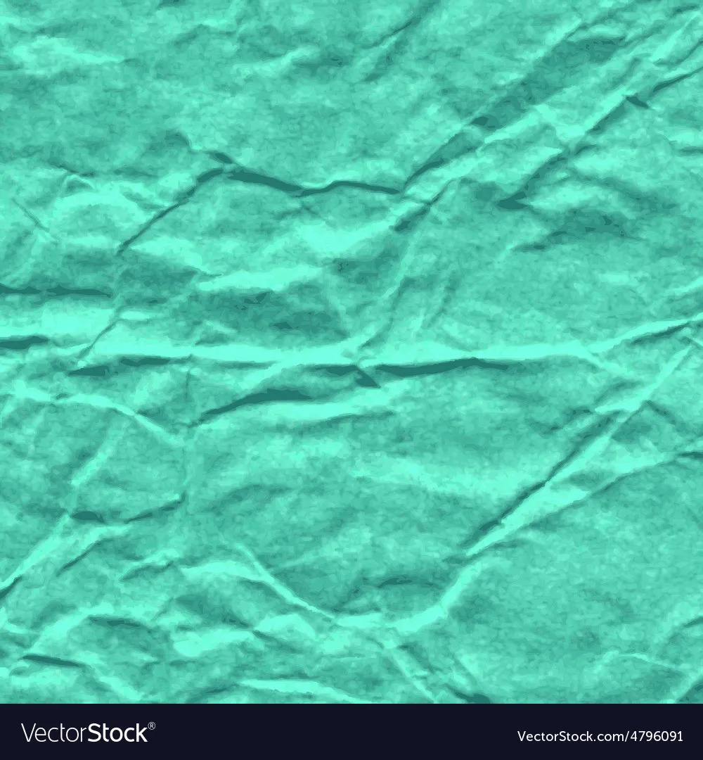 background of crumpled paper in turquoise color vector 4796091