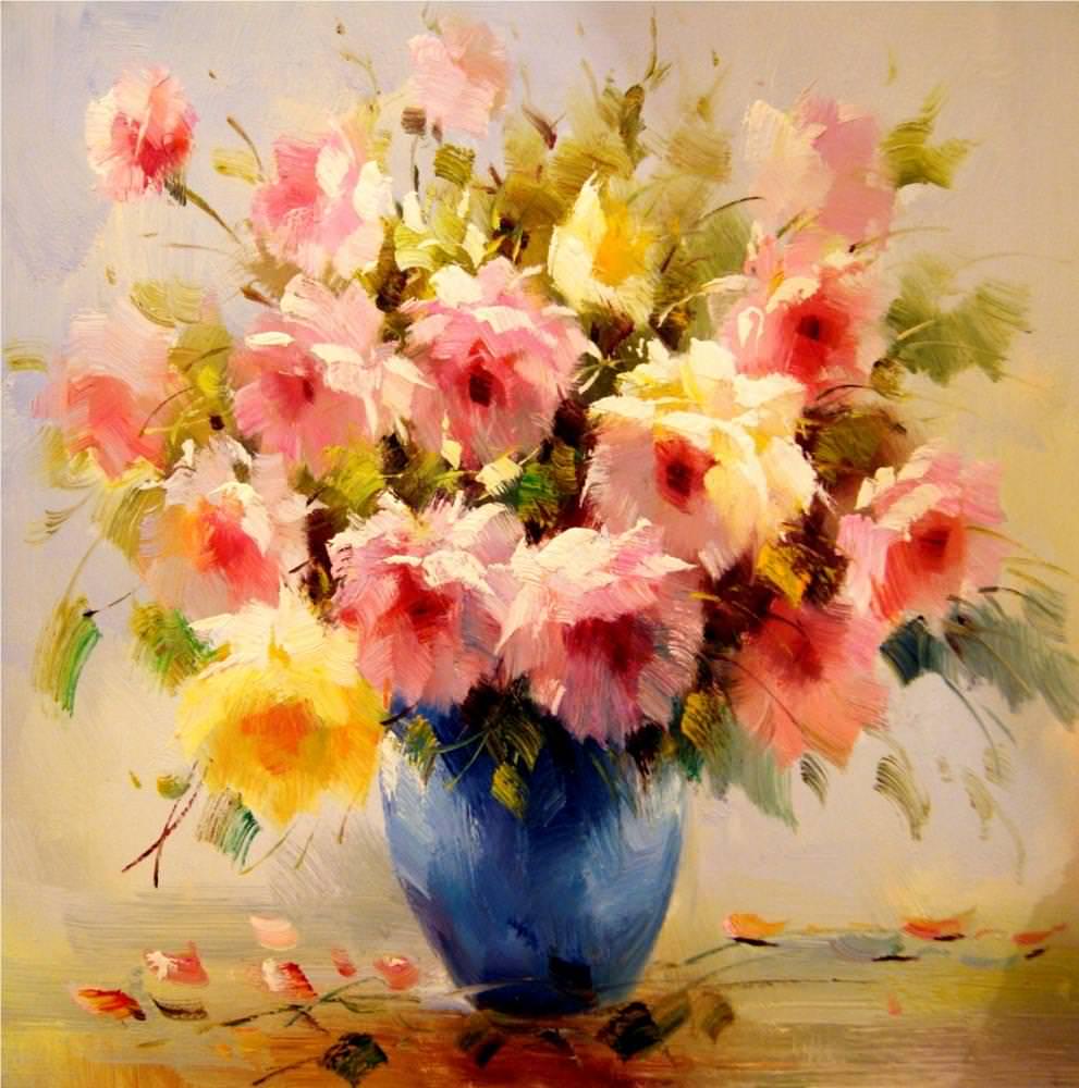 35+ Awesome Flowers Painting | Free & Premium Creatives