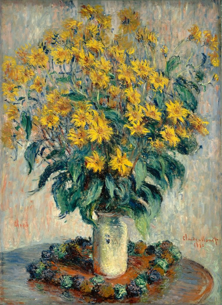  Yellow flower painting