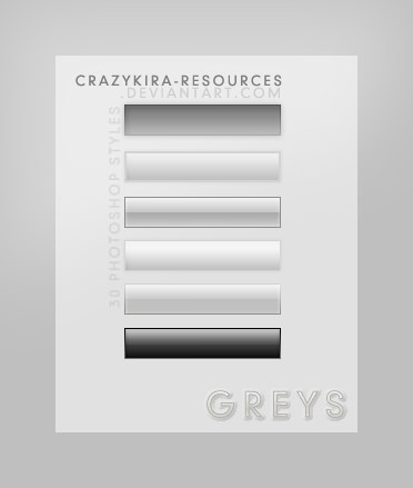 gray buttons style