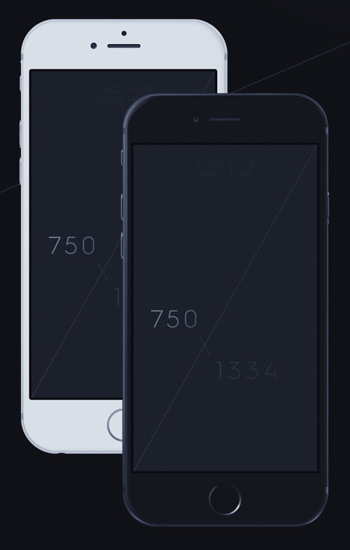 iPhone 6 PSD Mockups