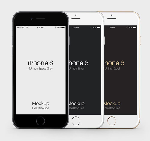 iPhone 6 Psd Vector Mockup