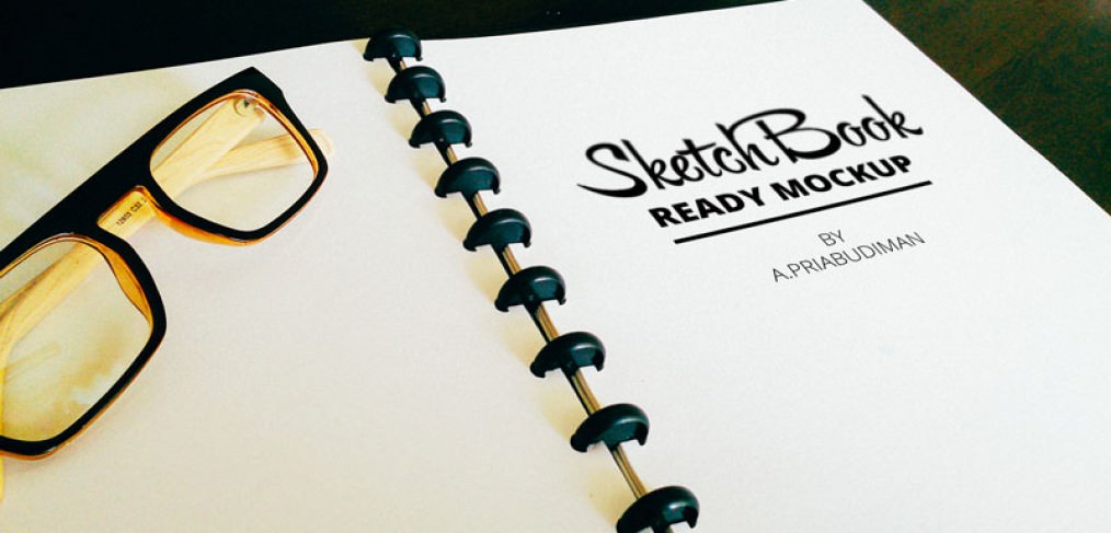 Download FREE 20+ Fantastic PSD Hand Drawn Sketch Book Mockups in ...