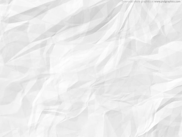 Download Free Crumpled White Paper Texture