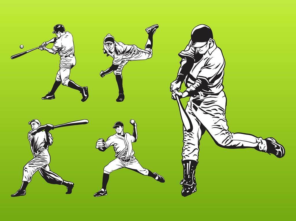 Baseball-Players-Set