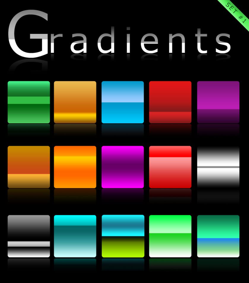 metal gradient illustrator free download