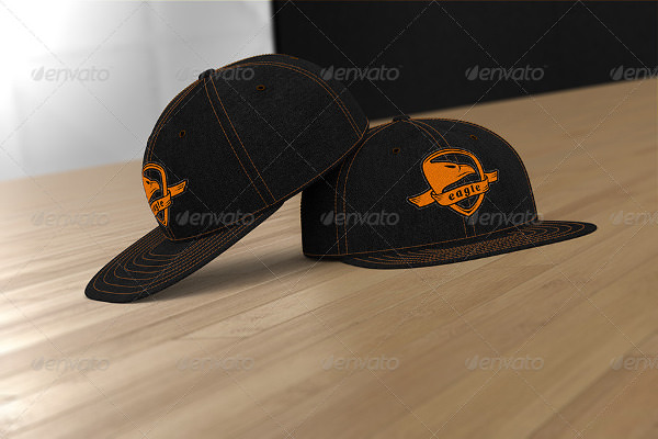 Professional Hat Logo Baseball Mockup