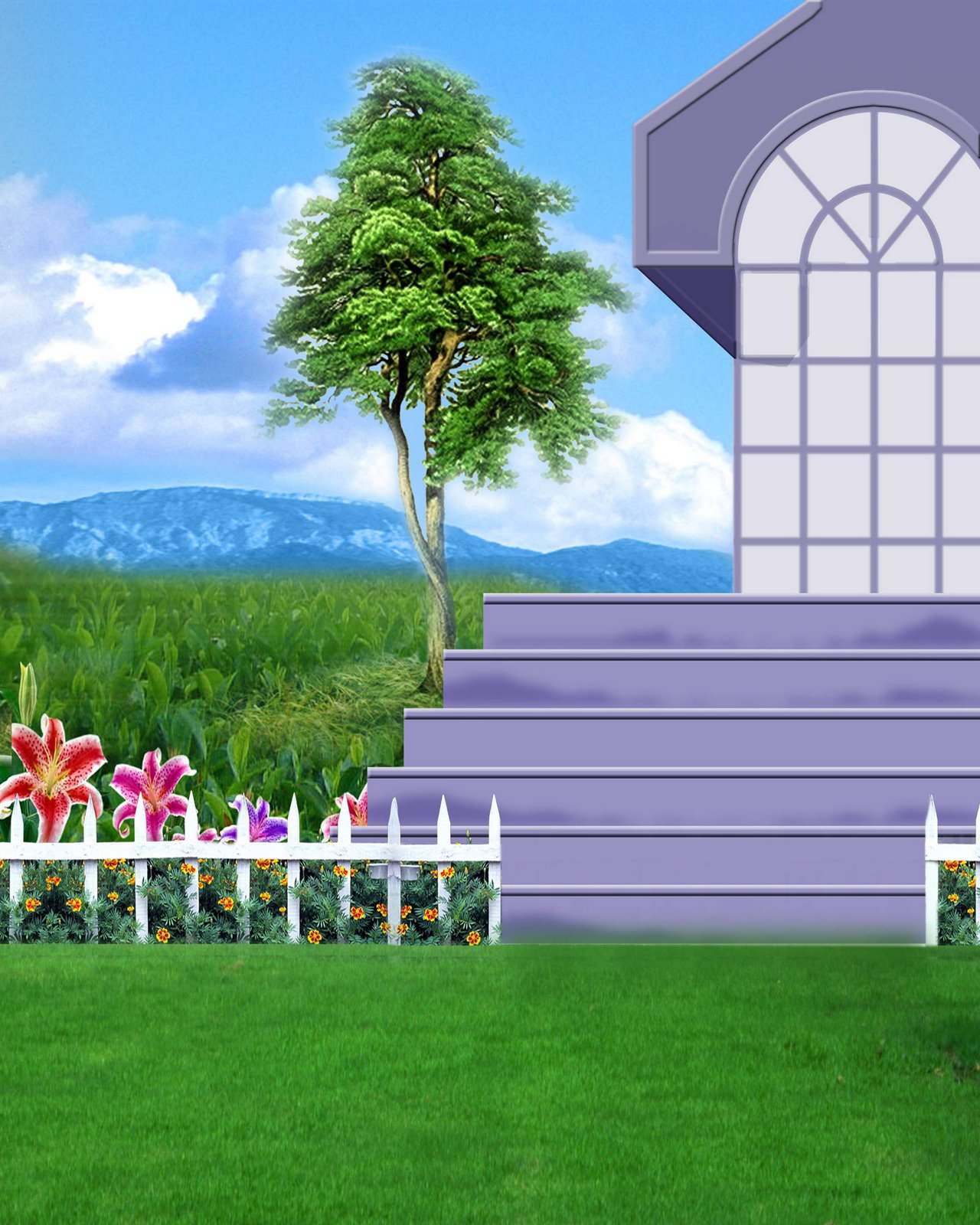 Beautiful garden background  garden background  wall designs hd  studio  background hd  YouTube
