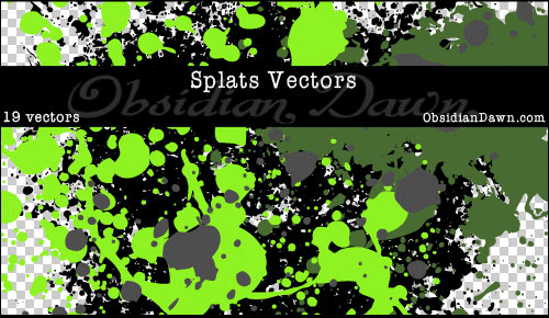 Splats_Illustrator_Vectors_by_redheadstock