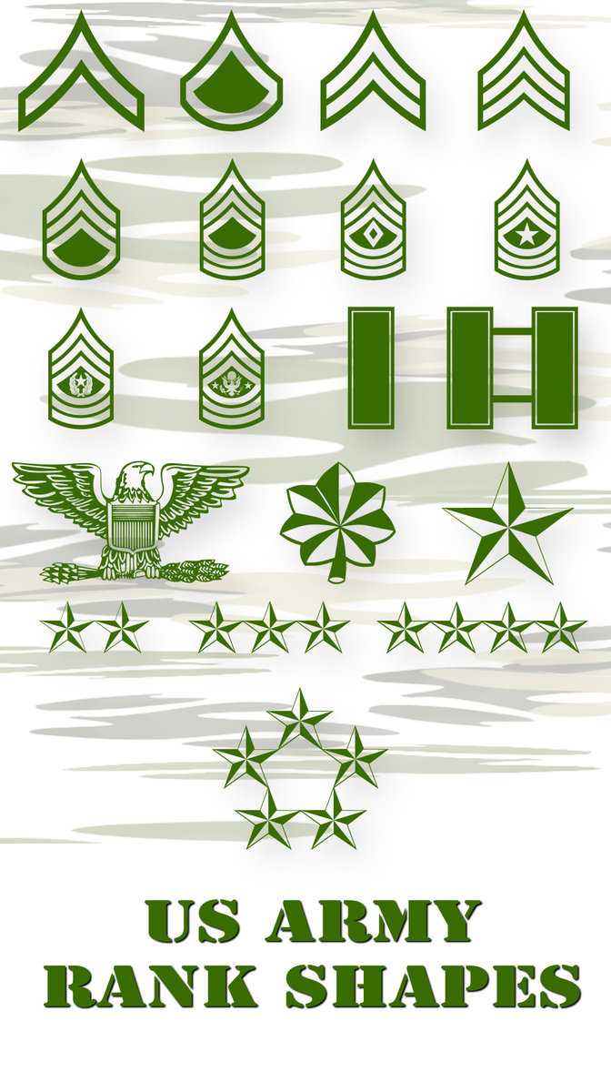 US_Army_PS_Vector_Shapes_by_Retoucher07030