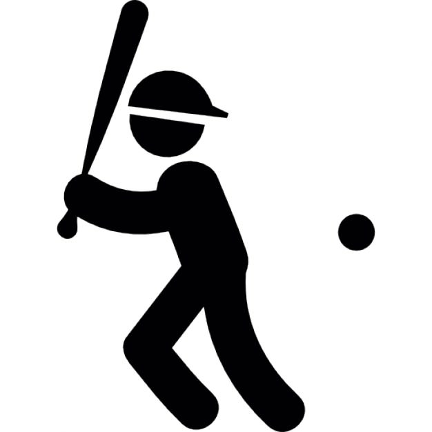 baseball-player-with-bat-and-ball_318-37264