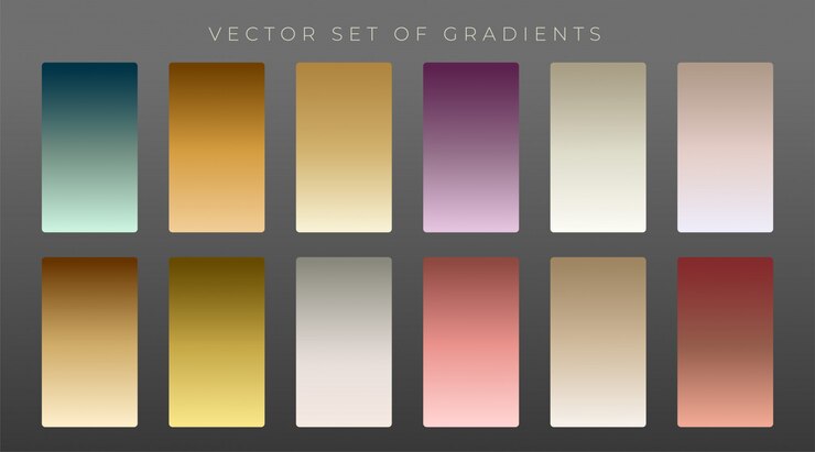 Download Free Vector Collection of Vintage Gradients