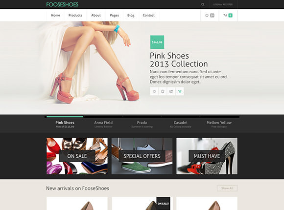 FREE 8+ E-commerce Website Designs in PSD