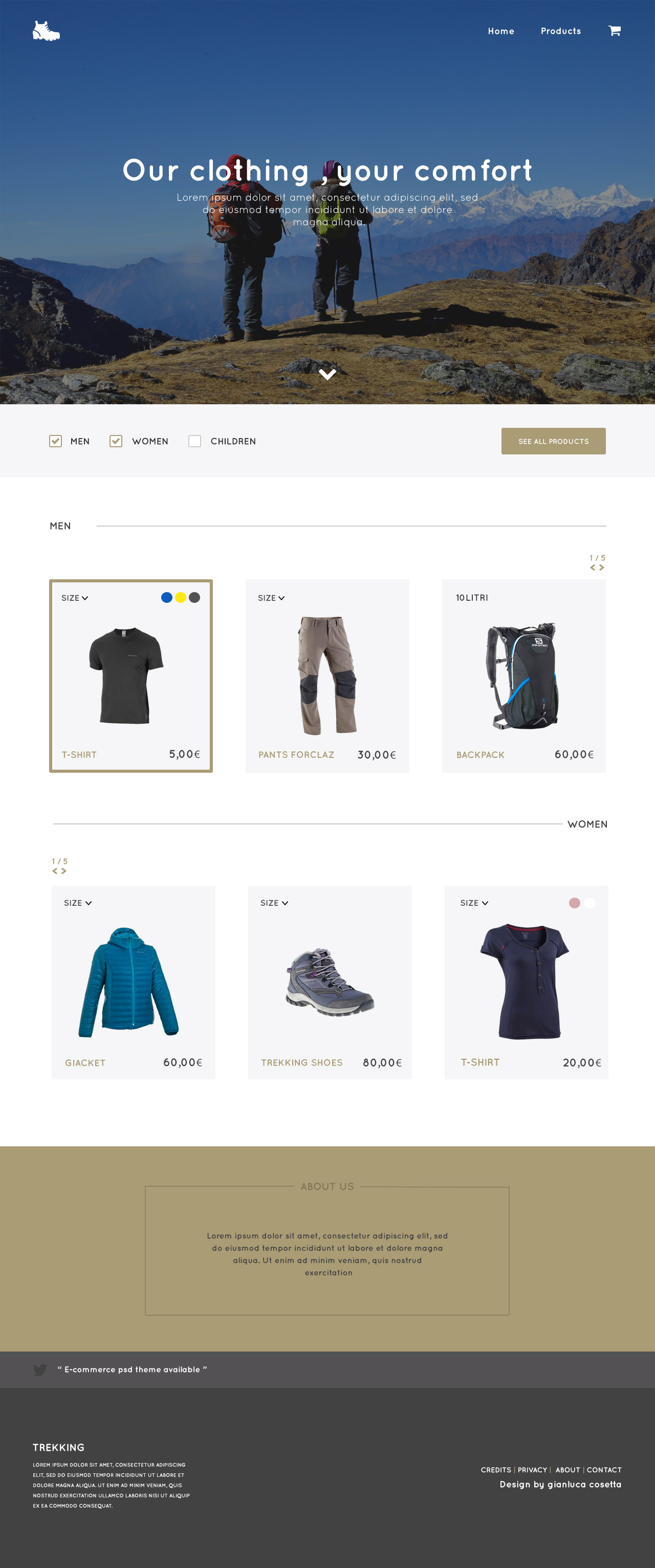 ecommerce store