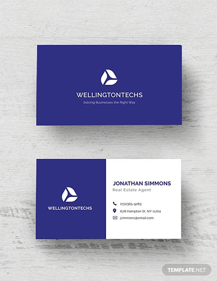 free corporate business card