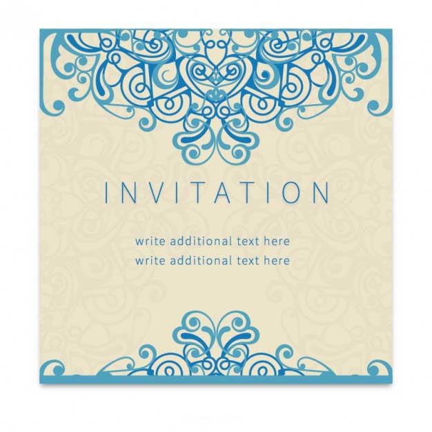 FREE 16+ Vector PSD Floristic Wedding Invitation Card Designs | MS Word