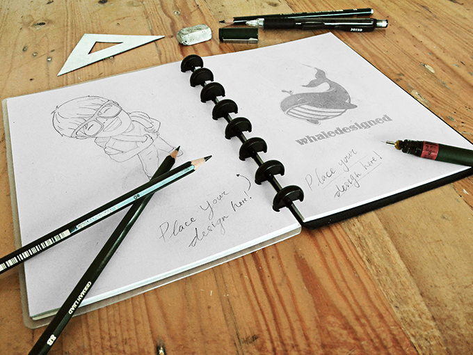 10 Free PSD Sketchbook Mockups by webhub on DeviantArt