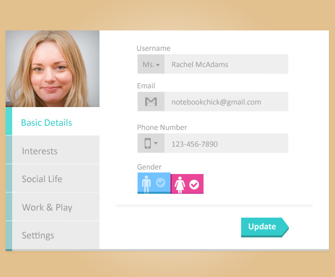 FREE 21+ App Profile Page Designs in PSD Vector EPS