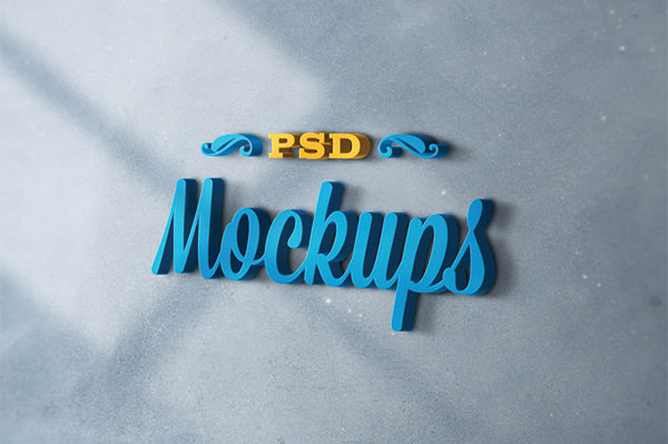 Download Free 19 Realistic 3d Logo Psd Mockups In Psd Indesign Ai PSD Mockup Templates