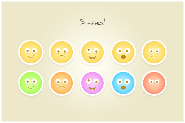 51 Smilies (freebie by pixelcave)