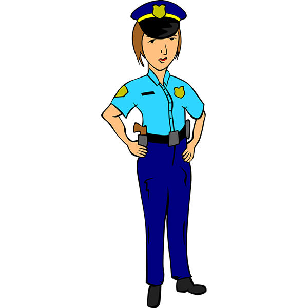 FREE 10+ Vector Police Cartoon Clipart