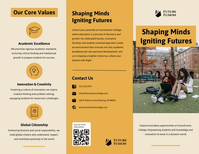 College Brochures Template