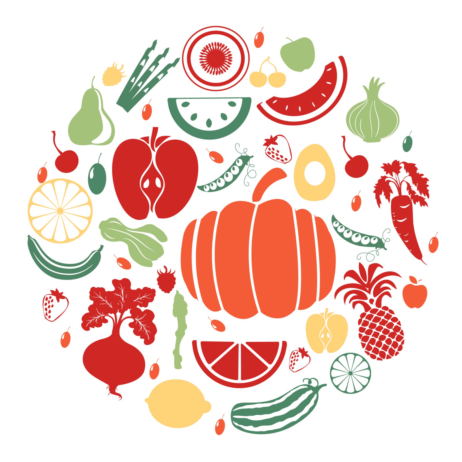 Download Free 50 Vector Fruits Vegetables Icons In Svg Png