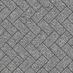 Stone Paving Outdoor Herringbone Texture