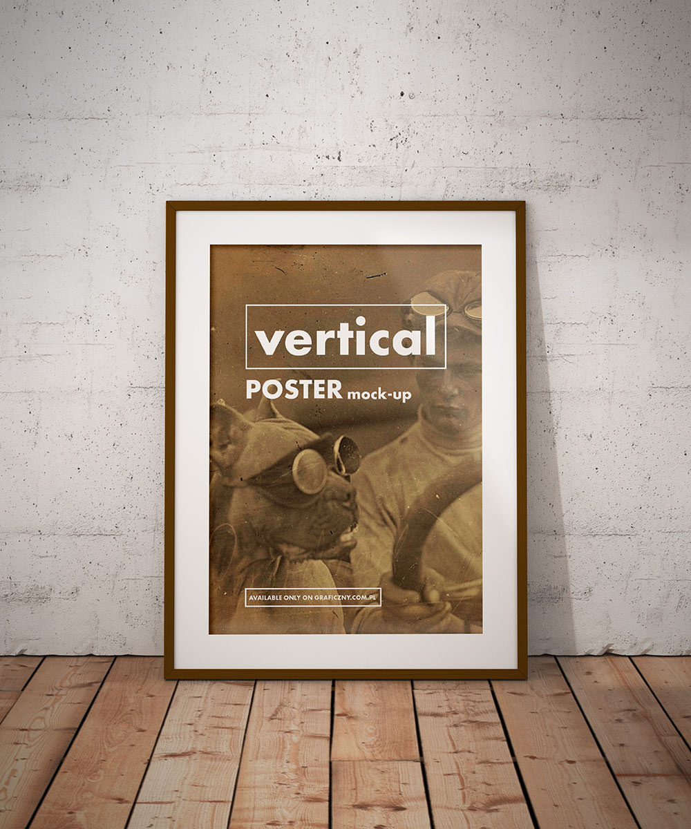 Vintage Posters Frame Mockup