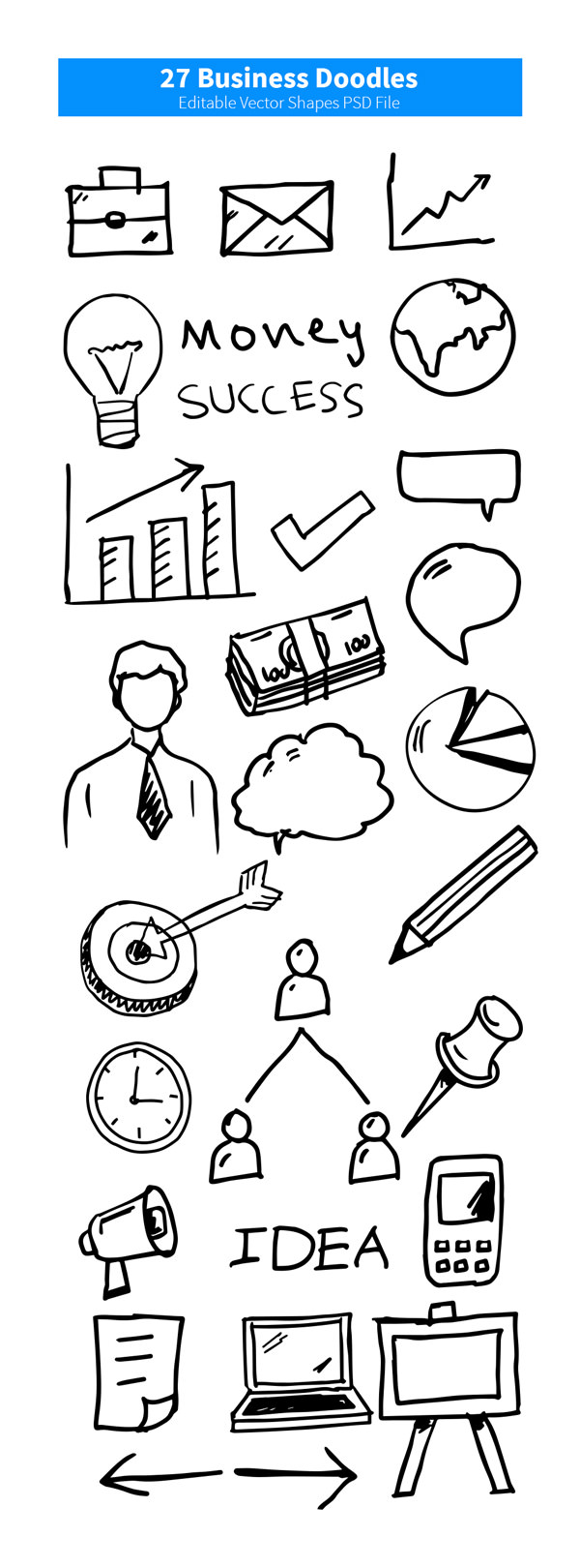 business-doodles-vector-shapes