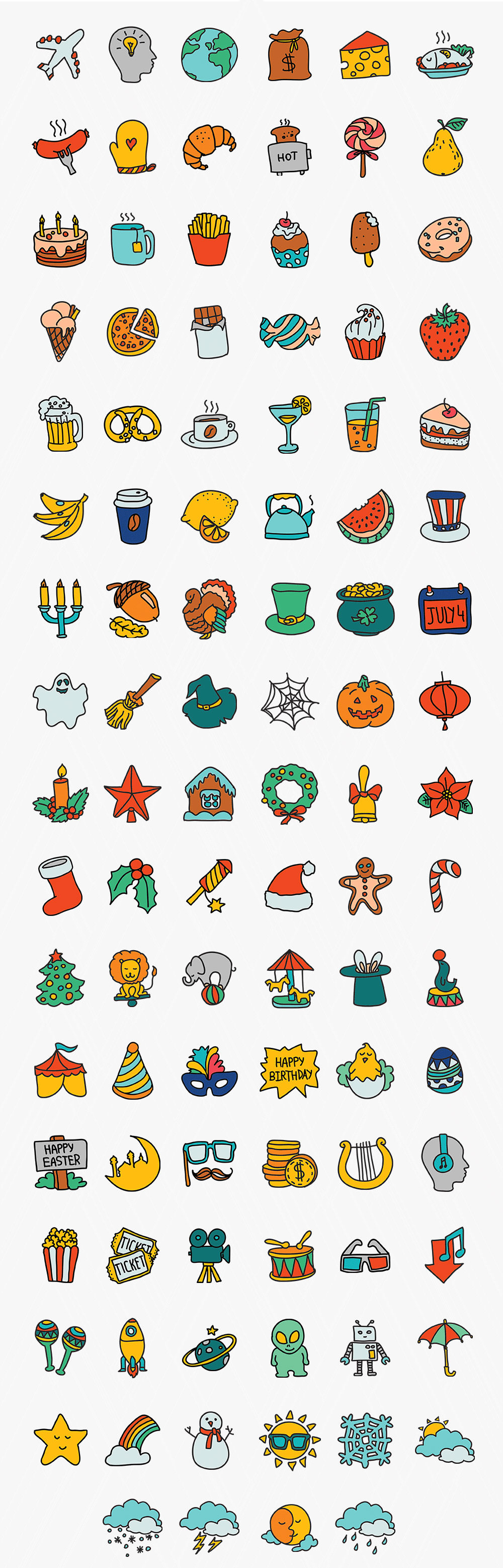 doodle-icons