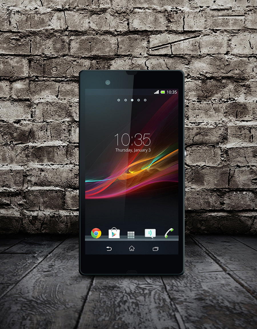 free_xperia-z_free_PSD_Mock-up