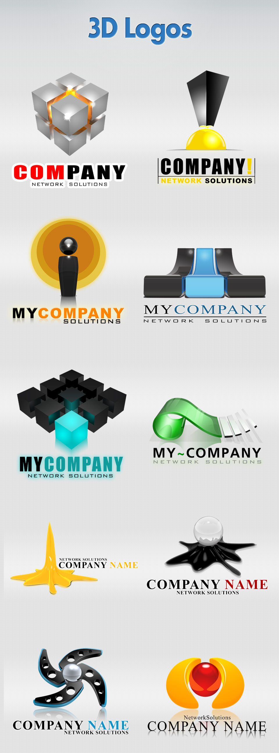 Download FREE 19+ Realistic 3D Logo Psd Mockups in PSD | InDesign | AI