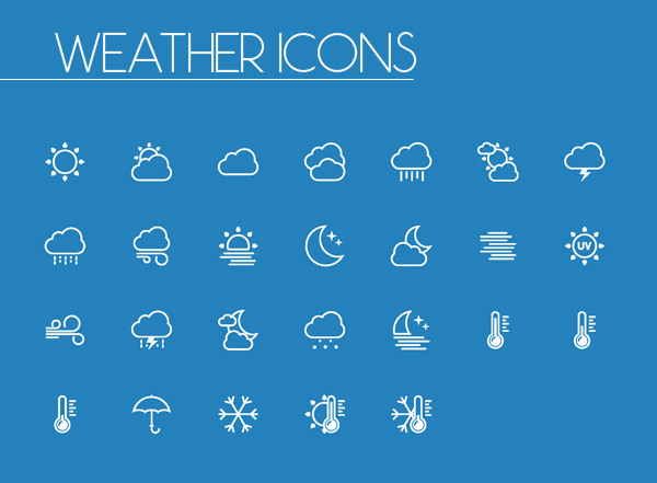weather-icons-set