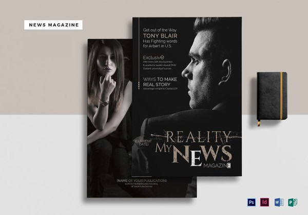 24 Pages News Magazine Template