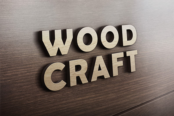 FREE 17+ PSD Wood Logo Mockups in PSD | InDesign | AI